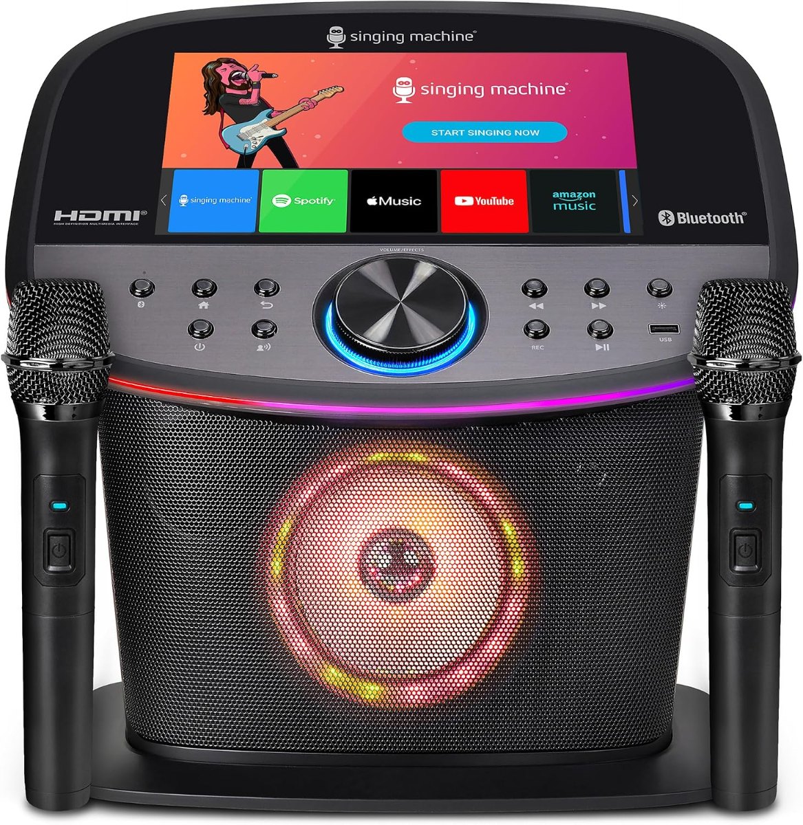 Singing Machine Platinum Karaoke (2 wireless microphones) for hire in Arzal